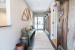 Mudroom entry to home